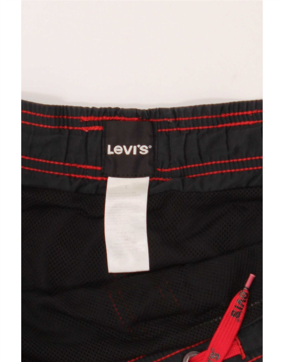 Levi's Badeshorts til mænd, store grå polyester