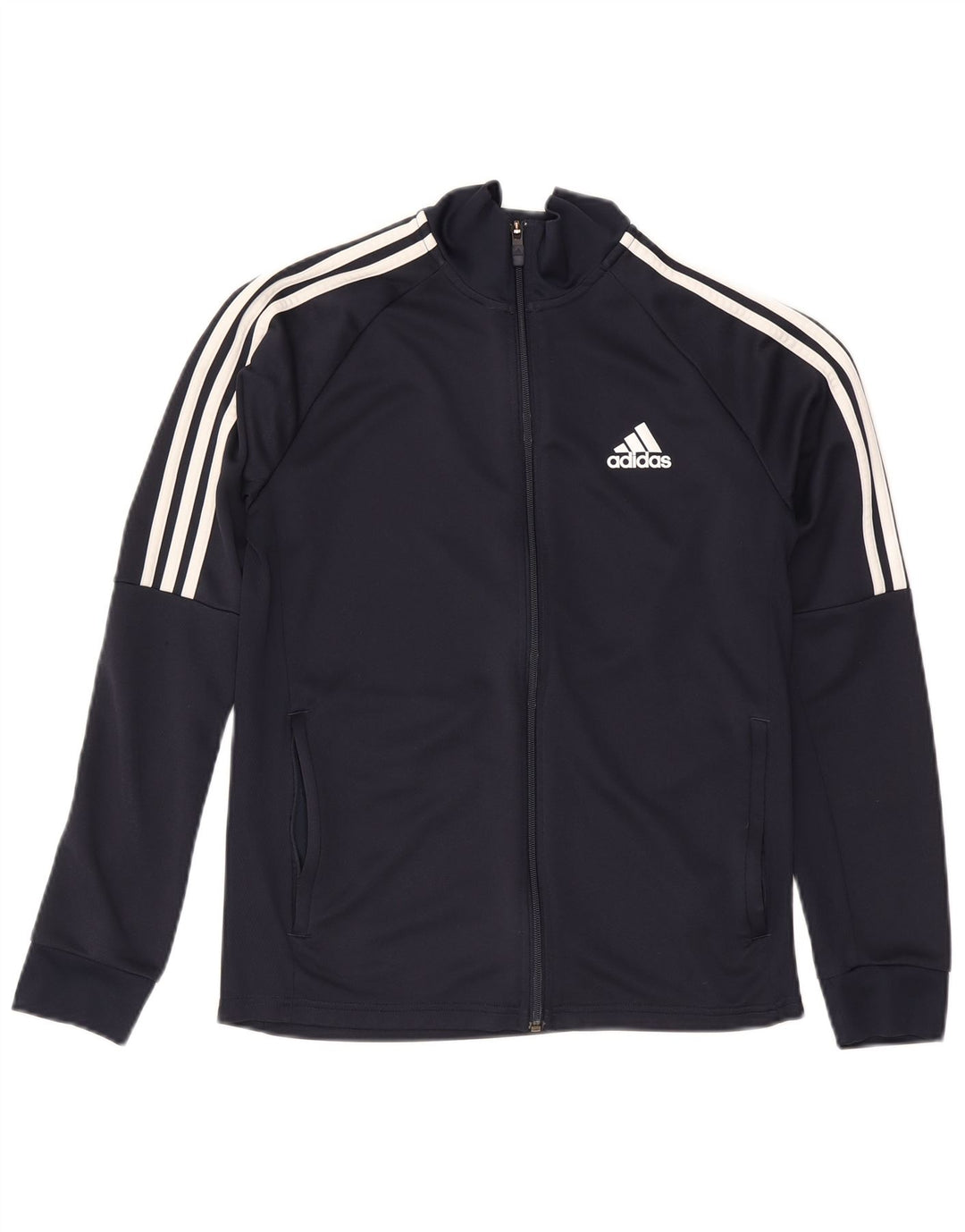 Adidas Aeroready træningsdragt topjakke til mænd UK 40/42 Medium Navy Blue