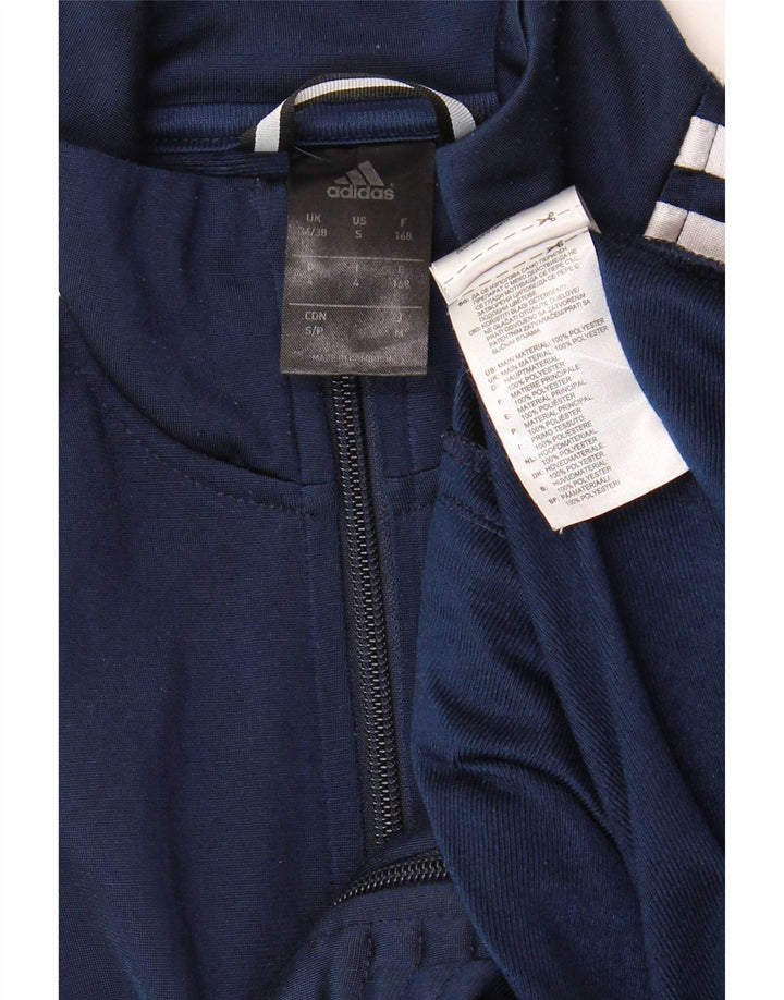 Adidas Træningsdragt til mænd Topjakke UK 36/38 Lille marineblå polyester