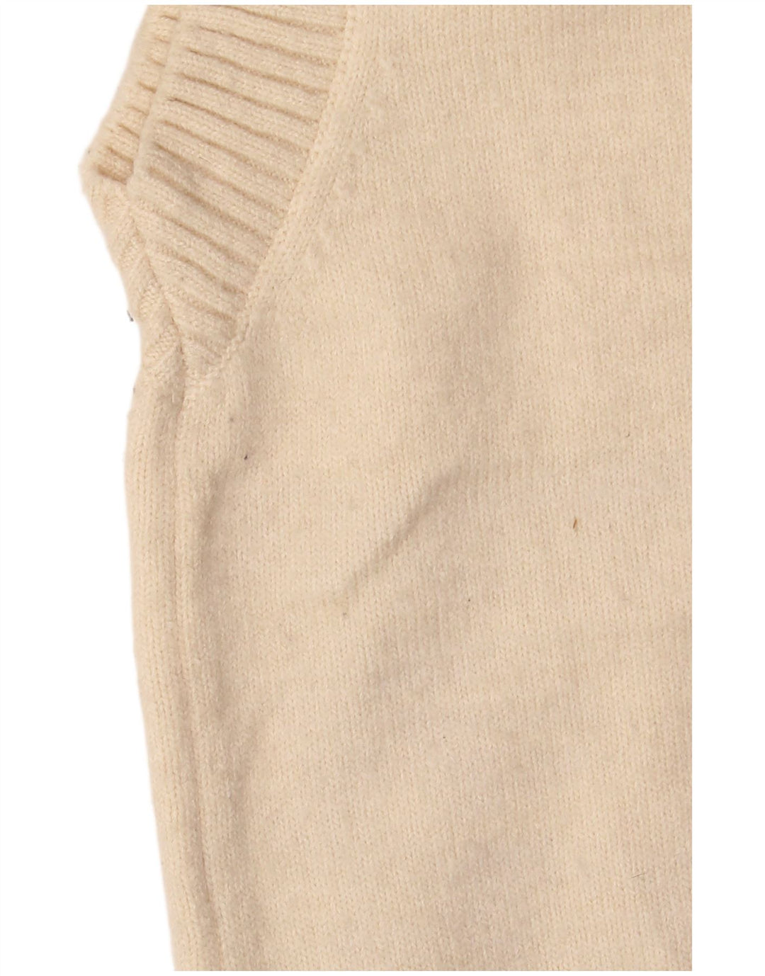 Zara Dame Crop Vest Tank Top UK 10 Small Beige