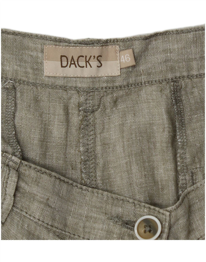 Dacks Chino Shorts til kvinder IT 46 Large W32 Grå hør