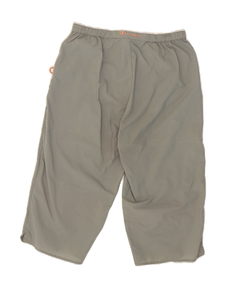 CHAMPION Womens Bermuda Shorts UK 16 Large W32  Grey Polyamide Vintage Champion and Second-Hand Champion from Messina Hembry 