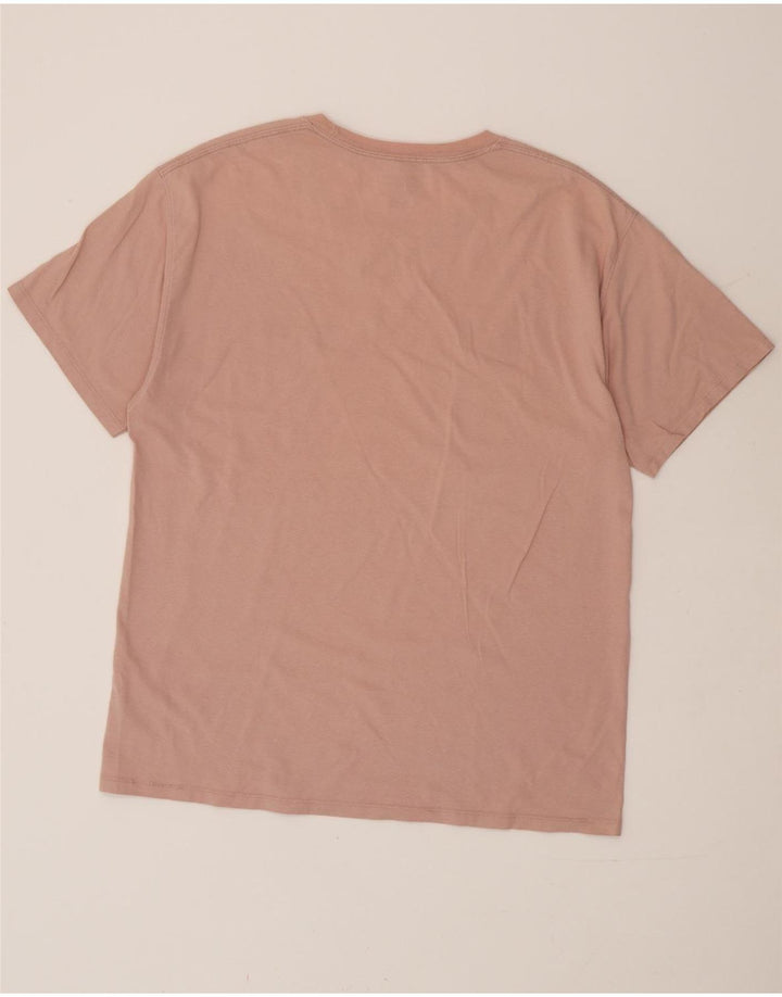 Champion Herre Grafisk T-Shirt Top Stor Pink