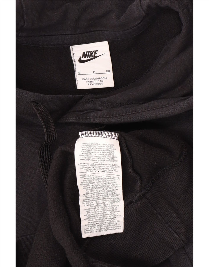 Nike grafisk hættetrøje til mænd, lille sort bomuld