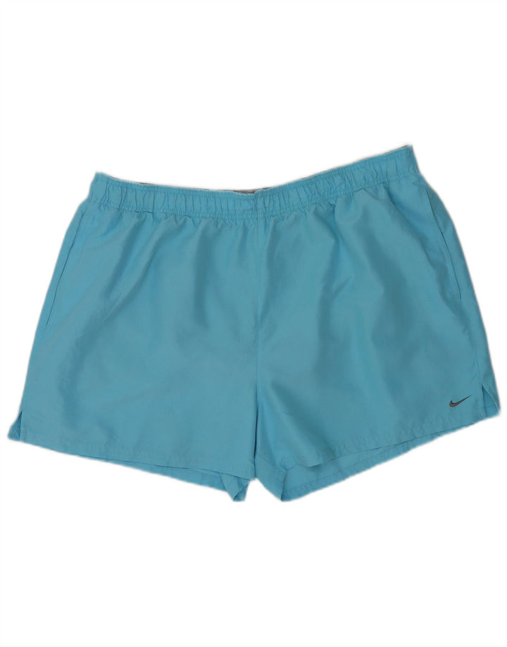 Nike sportsshorts til mænd 2XL blå polyester