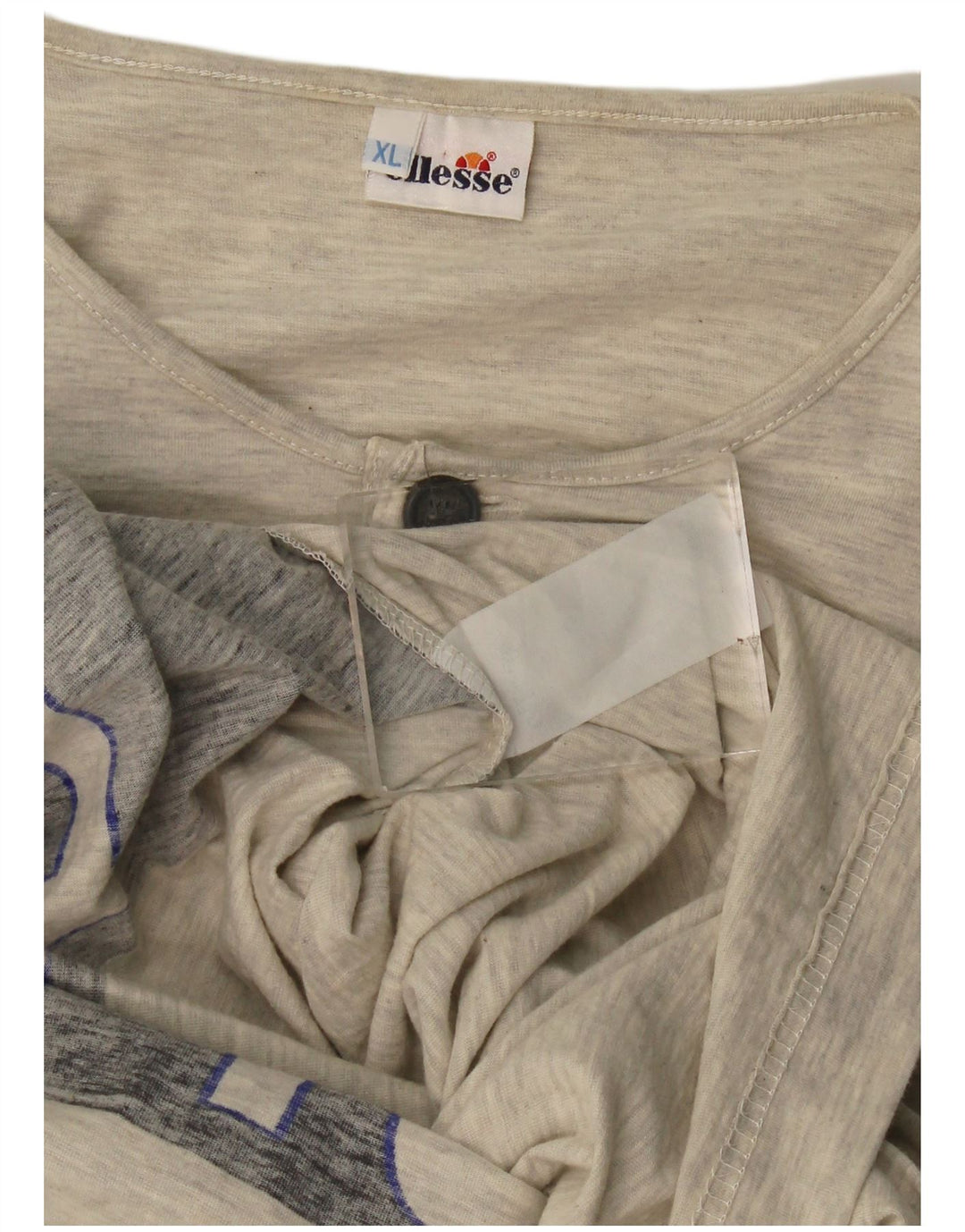 Ellesse Herre Grafisk T-Shirt Top XL Grå Colourblock