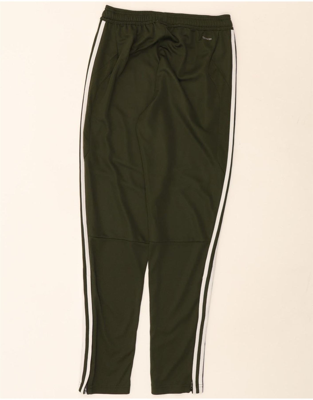 Adidas Boys Climacool træningsdragt bukser 13-14 år Khaki Polyester