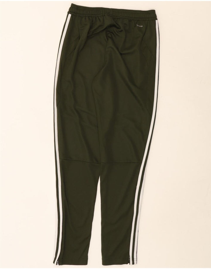 Adidas Boys Climacool træningsdragt bukser 13-14 år Khaki Polyester