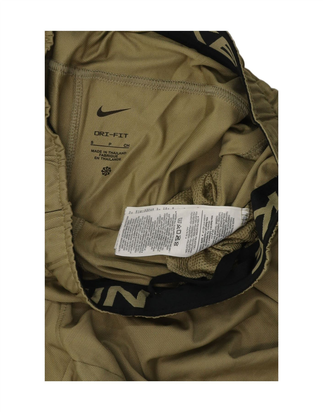 Nike Herre Dri Fit sportsshorts Små grøn polyester