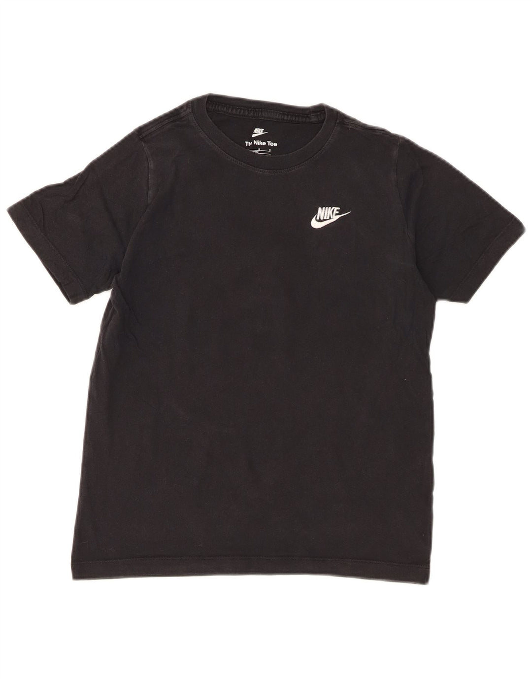Nike Boys T-Shirt Top 12-13 år Stor sort bomuld