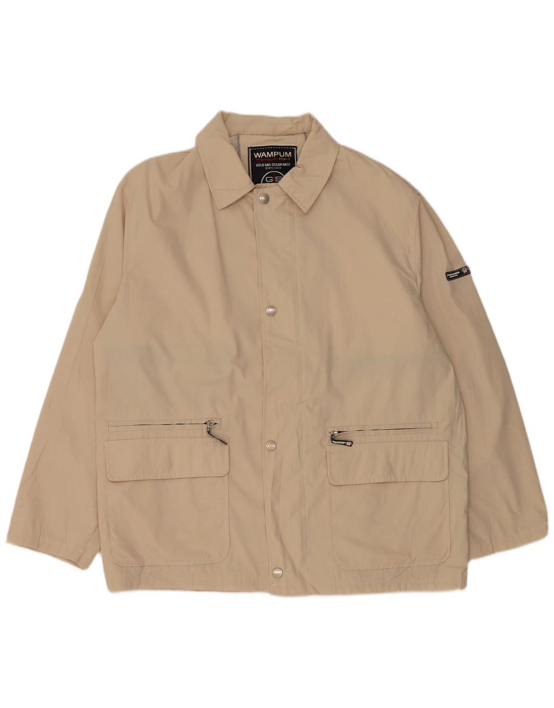 Wampum Herre Utility Jacket UK 42 XL Grå Polyester