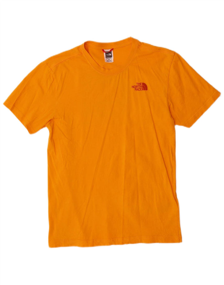 The North Face Herre Grafisk T-Shirt Top Lille Orange Bomuld