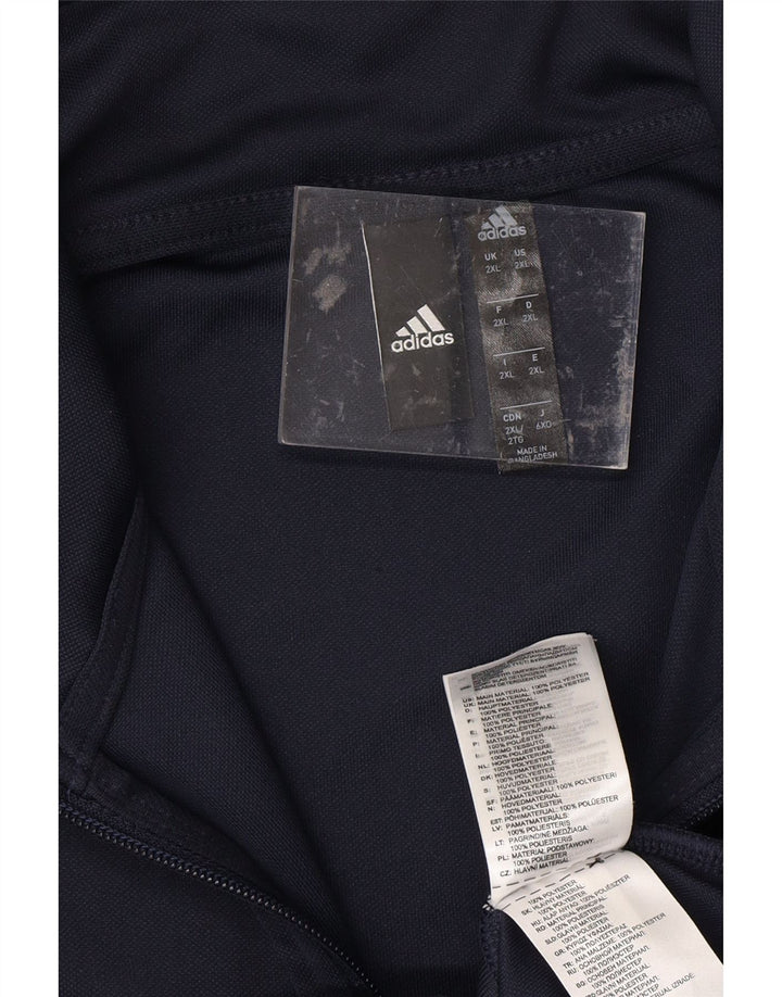 ADIDAS Træningsdragt topjakke til mænd 2XL marineblå polyester