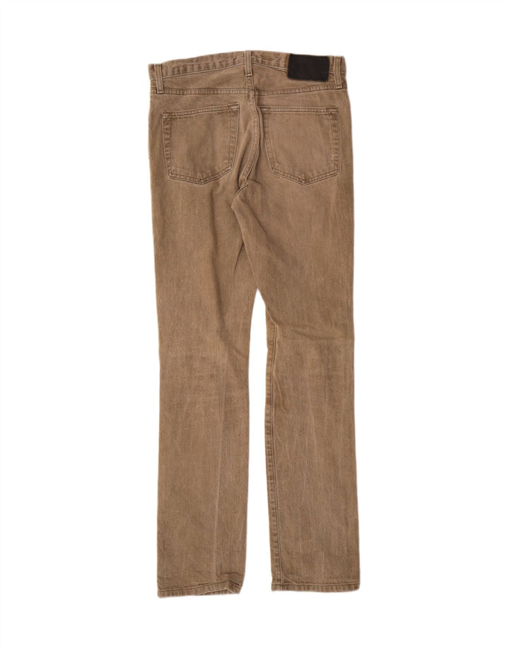 EDDIE BAUER Slim Jeans til mænd W30 L32 Beige Bomuld