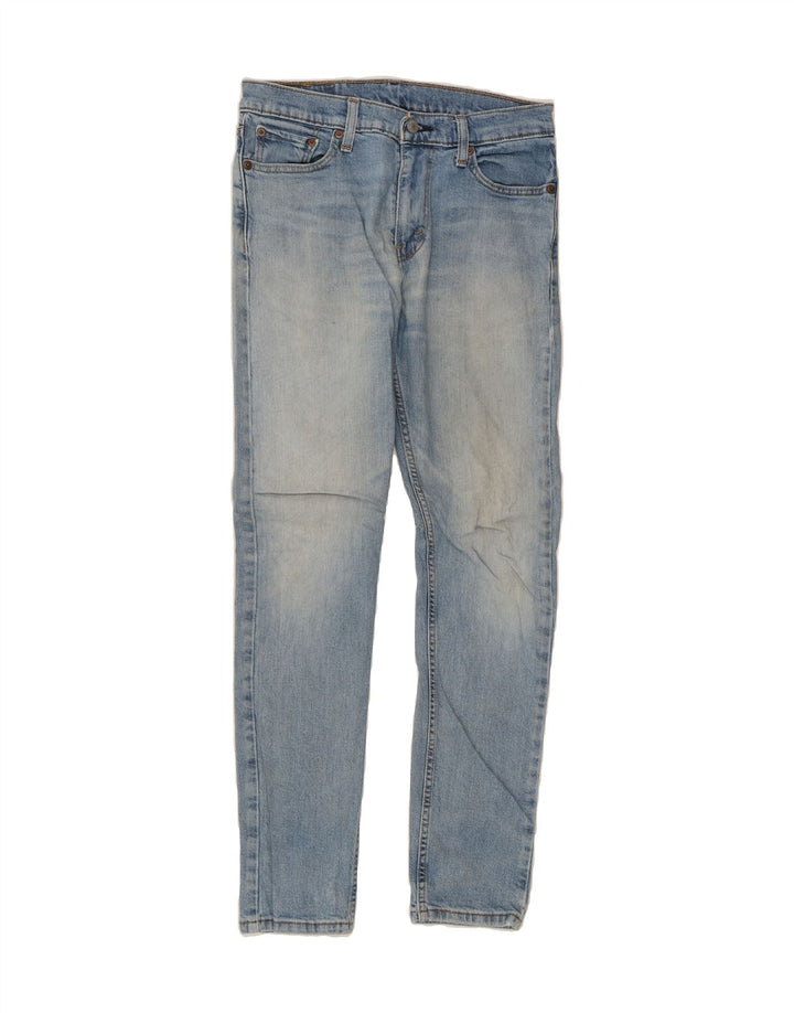 LEVI'S Mens 512 Slim Tapered Jeans W30 L32 Blue Cotton Vintage Levi's and Second-Hand Levi's from Messina Hembry 