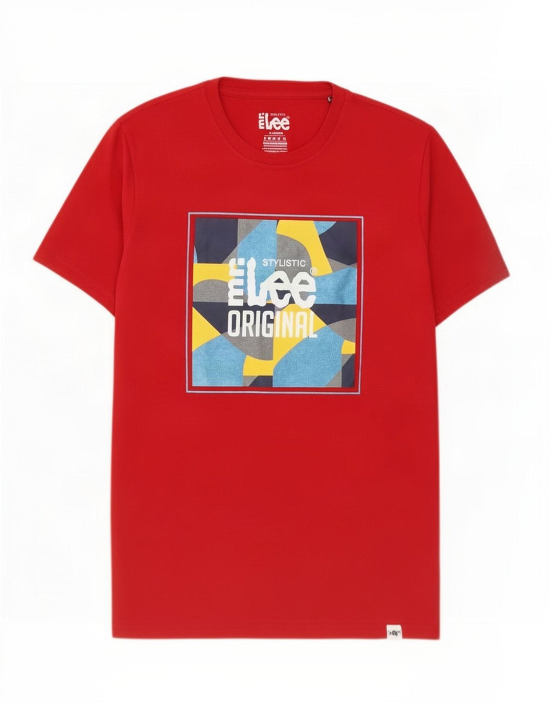 Lee Grafisk T-shirt top til mænd XL Rød