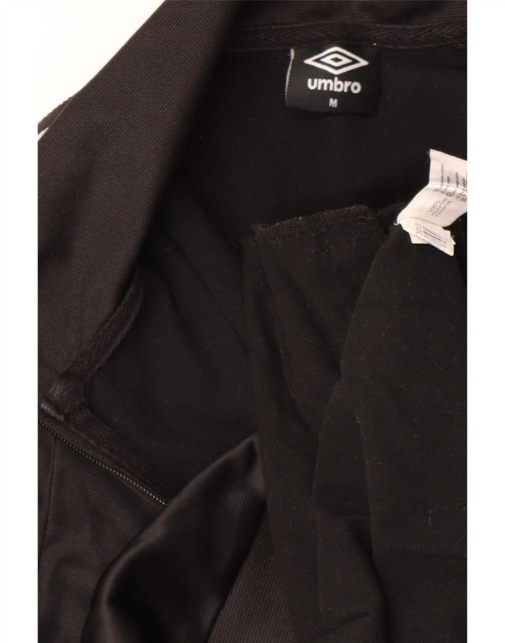 Umbro Herre Grafisk Træningsdragt Top Jakke Medium Sort Polyester