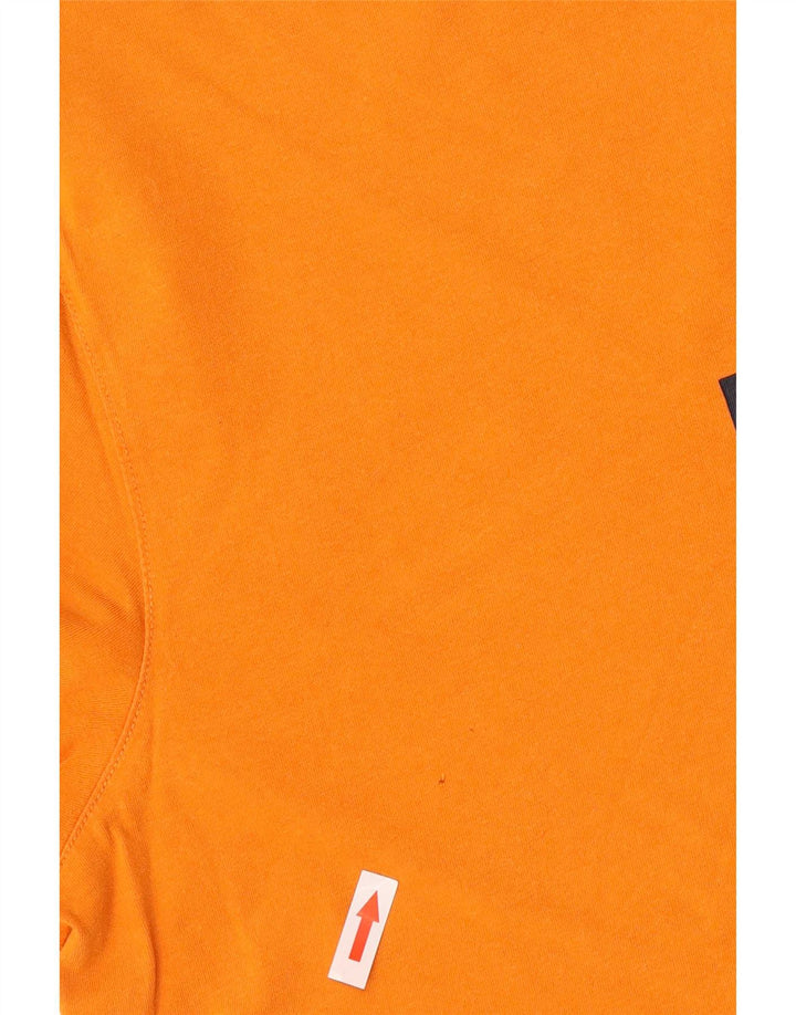 Puma Herre Grafisk T-Shirt Top Stor Orange