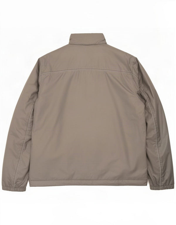 Brugi Mens Rain Jacket UK 44 2XL Grey Polyester