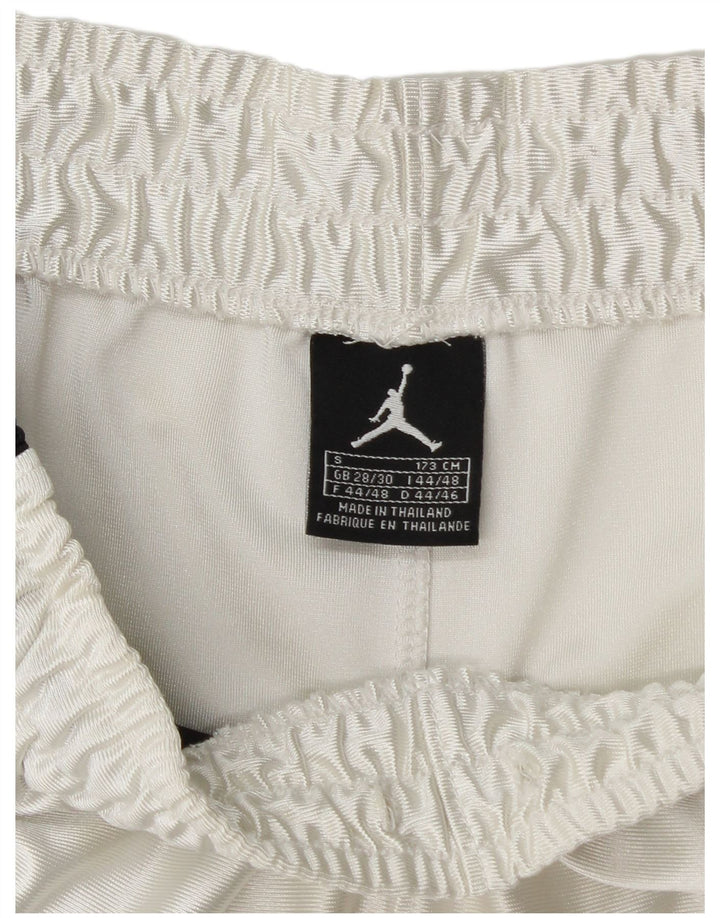 Jordan Sportsshorts til mænd Small White Colourblock Polyester