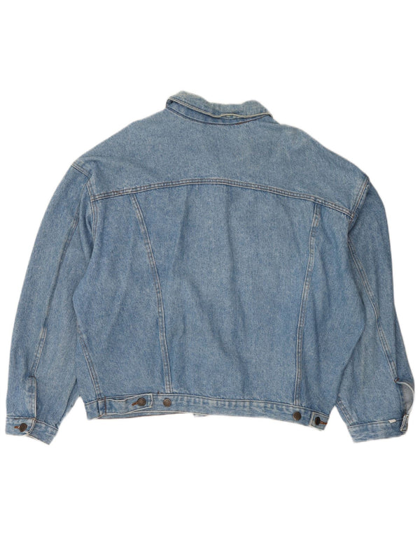 VINTAGE Denimjakke til mænd UK 42 XL Blå