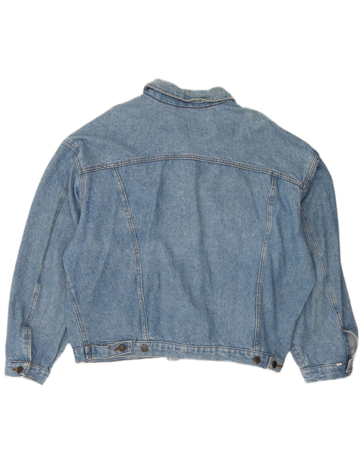VINTAGE Denimjakke til mænd UK 42 XL Blå