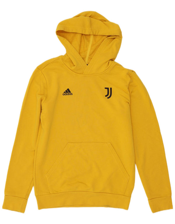Adidas Boys Juventus Regular Fit Hættetrøje Jumper 13-14 år Gul Sport