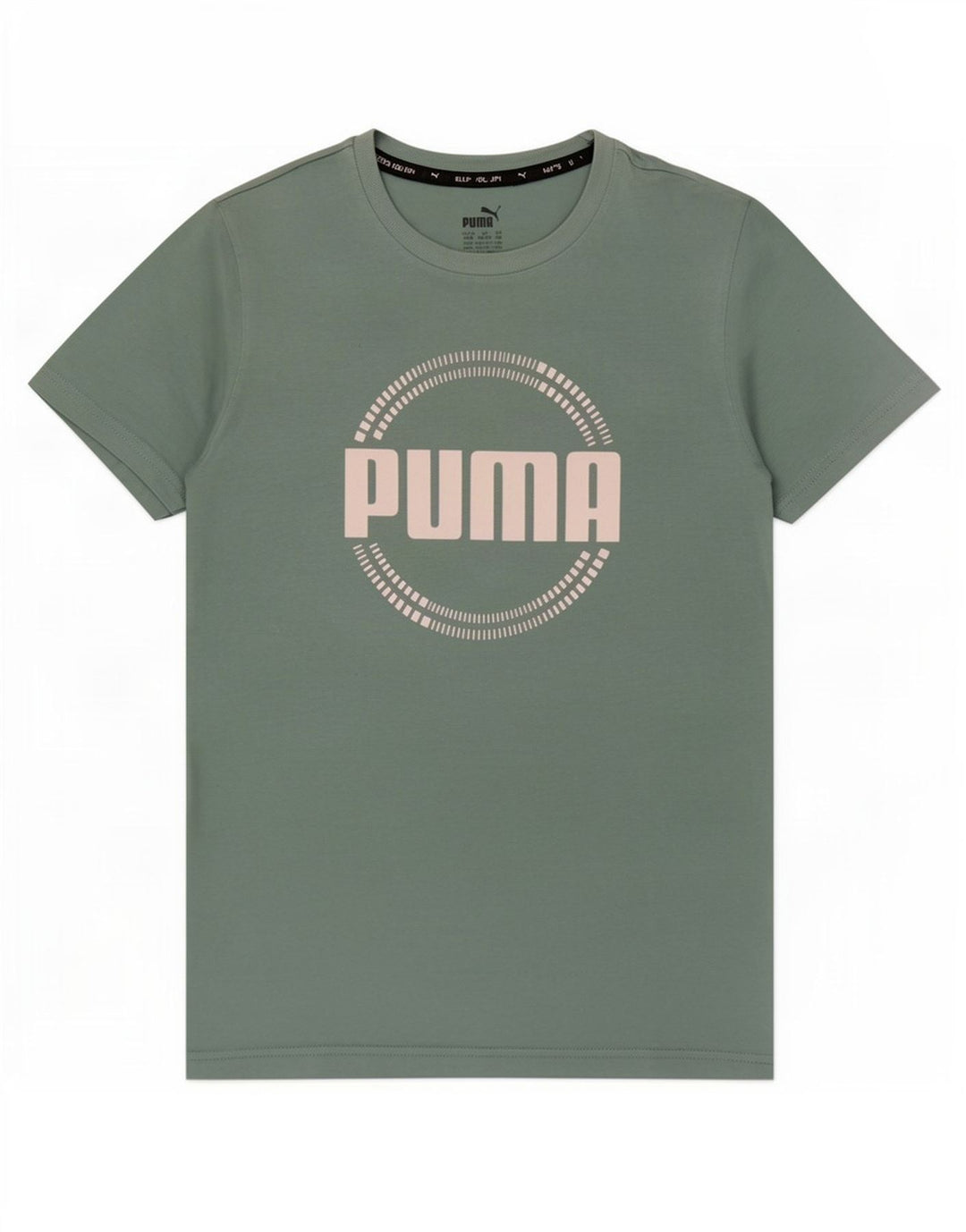 Puma Boys Grafisk T-Shirt Top 13-14 år Grøn