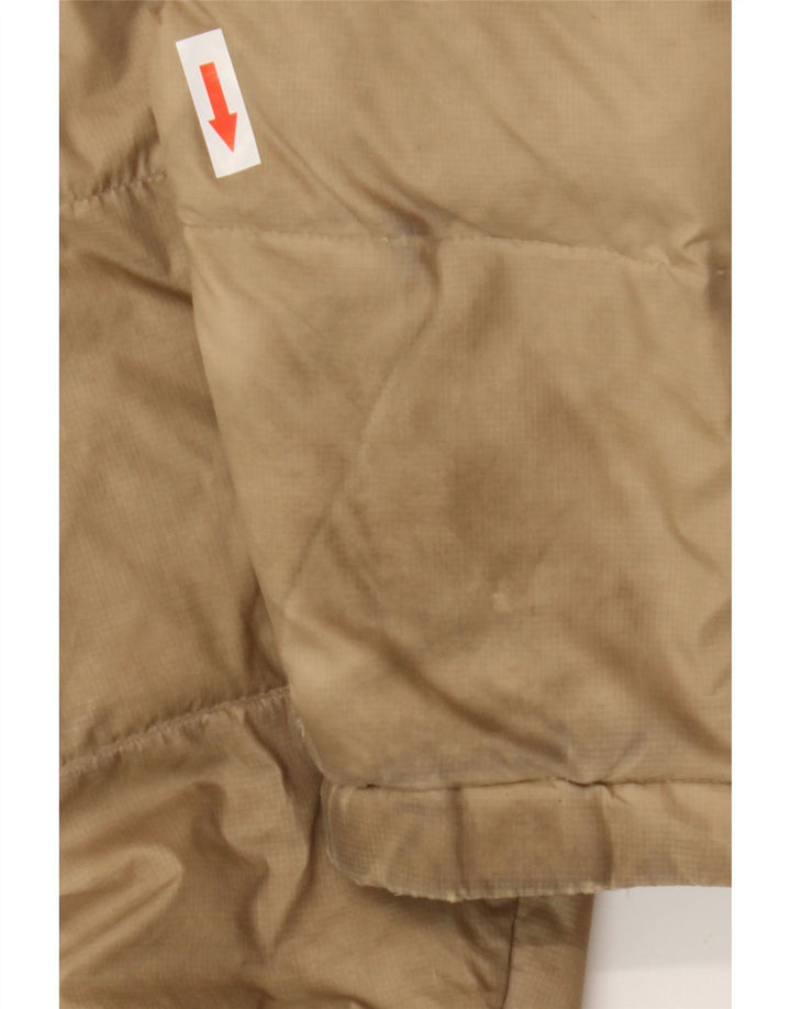 Tommy Hilfiger drenge polstret jakke 7-8 år XS Beige nylon