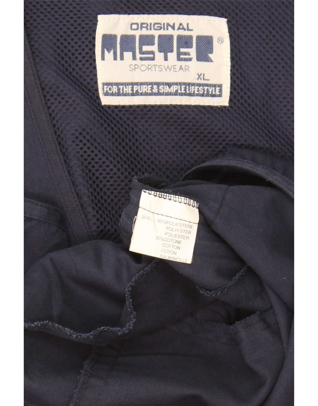 Master Herre Utility Gilet UK 42 XL Navy Blue Polyester