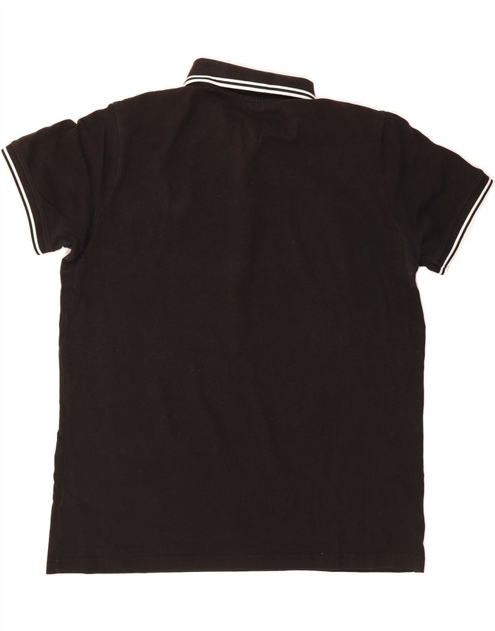 KAPPA Mens Polo Shirt XL Black Cotton Vintage Kappa and Second-Hand Kappa from Messina Hembry 