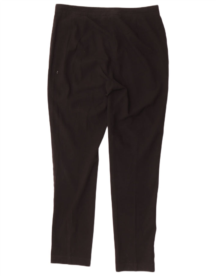 Marks & Spencer Dame Slim Casual Bukser UK 12 Medium W32 L31 Sort