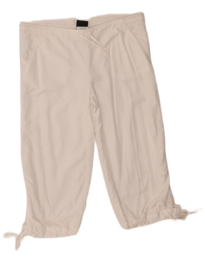 Lotto Dame Capri Træningsdragt Bukser UK 12 Medium White Polyester