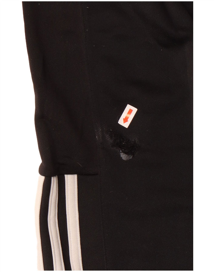 ADIDAS Mens Tracksuit Trousers Large Black Polyester