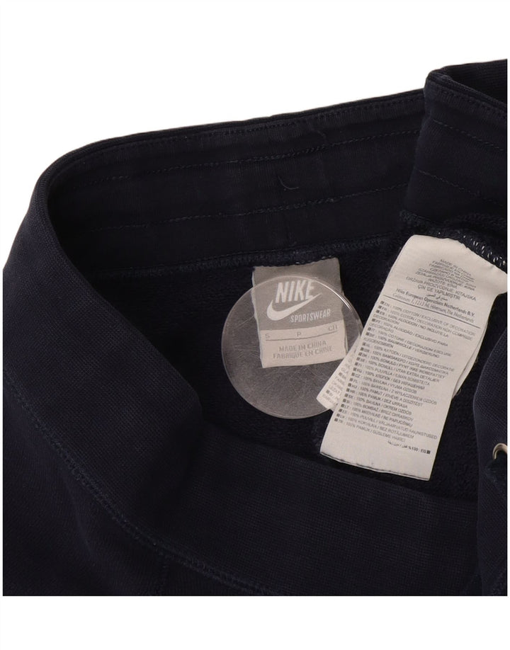 NIKE Flare træningsdragtbukser til kvinder UK 10 Små marineblå bomuld