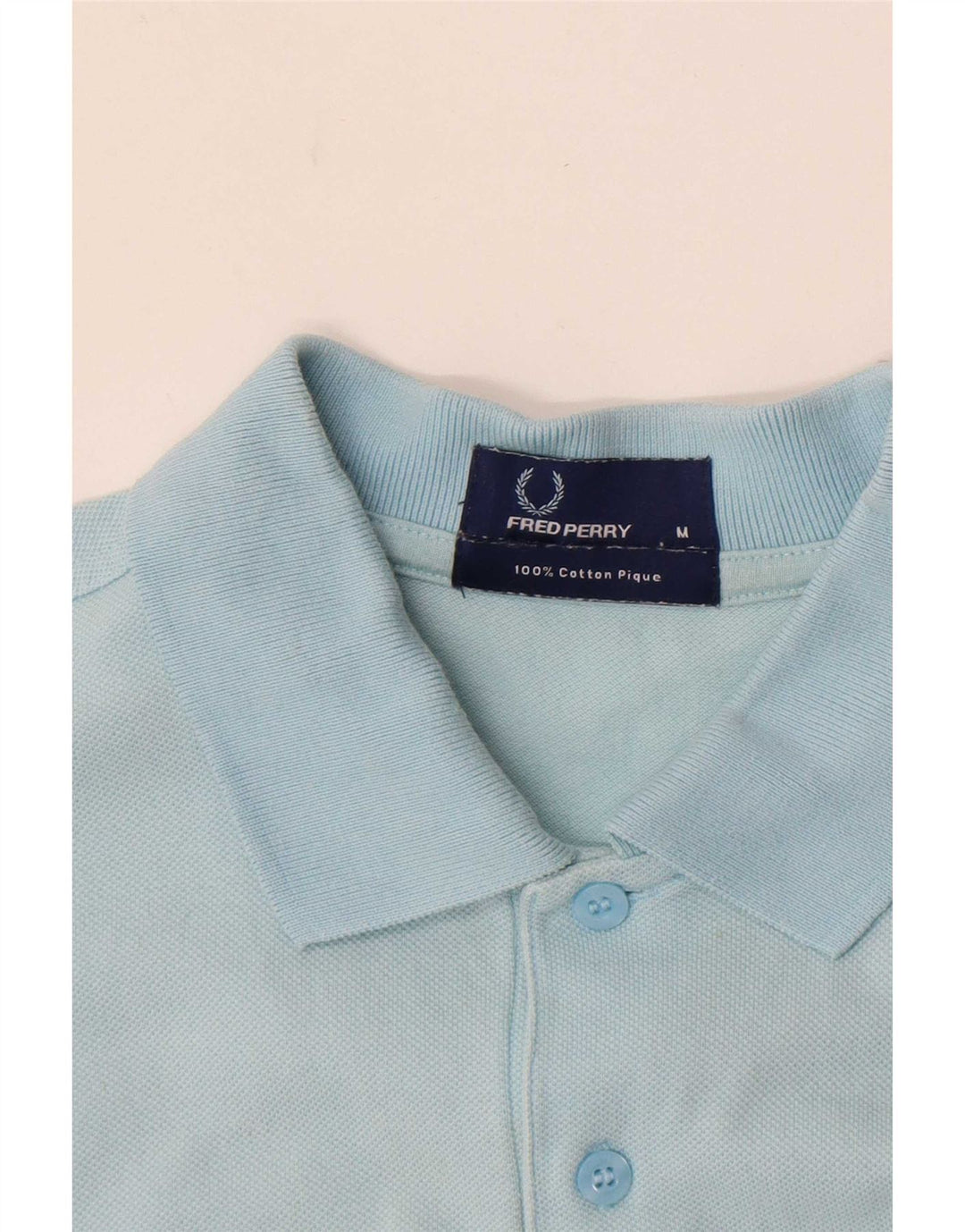 Fred Perry herre poloshirt Medium blå bomuld