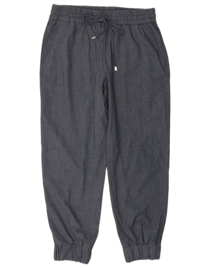 Zara Dame joggers Casual Bukser Medium W28 L26 Blå Polyester