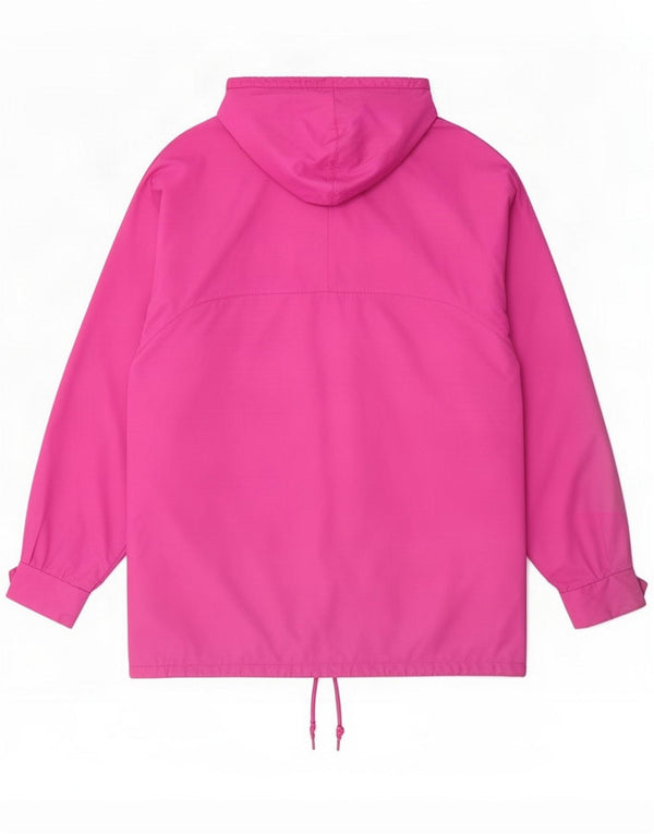 River Womens Hooded Windbreaker Jacket IT 44 Medium Pink
