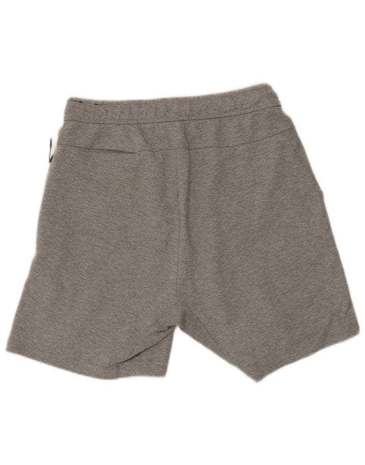 Nike Sportshorts til mænd, mellemgrå flækket bomuld