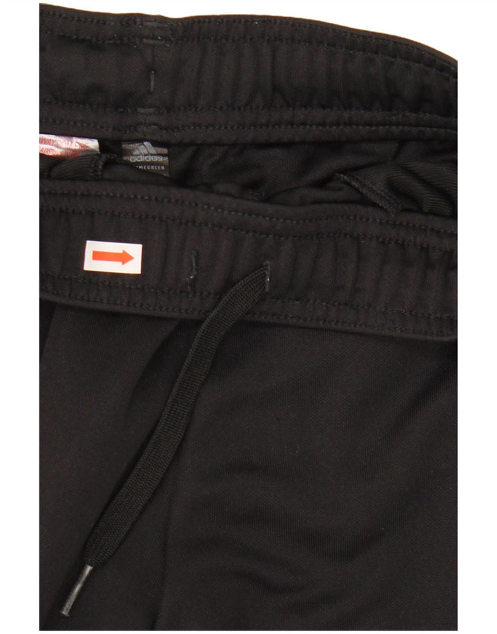 Adidas Boys Aeroready Tracksuit Bukser 11-12 år Sort Polyester