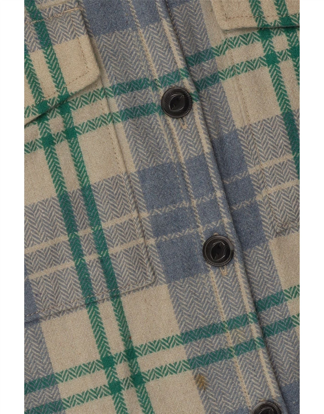 Superdry Dame Oversized Flanell Shirt UK 10 Lille flerfarvet Ternet
