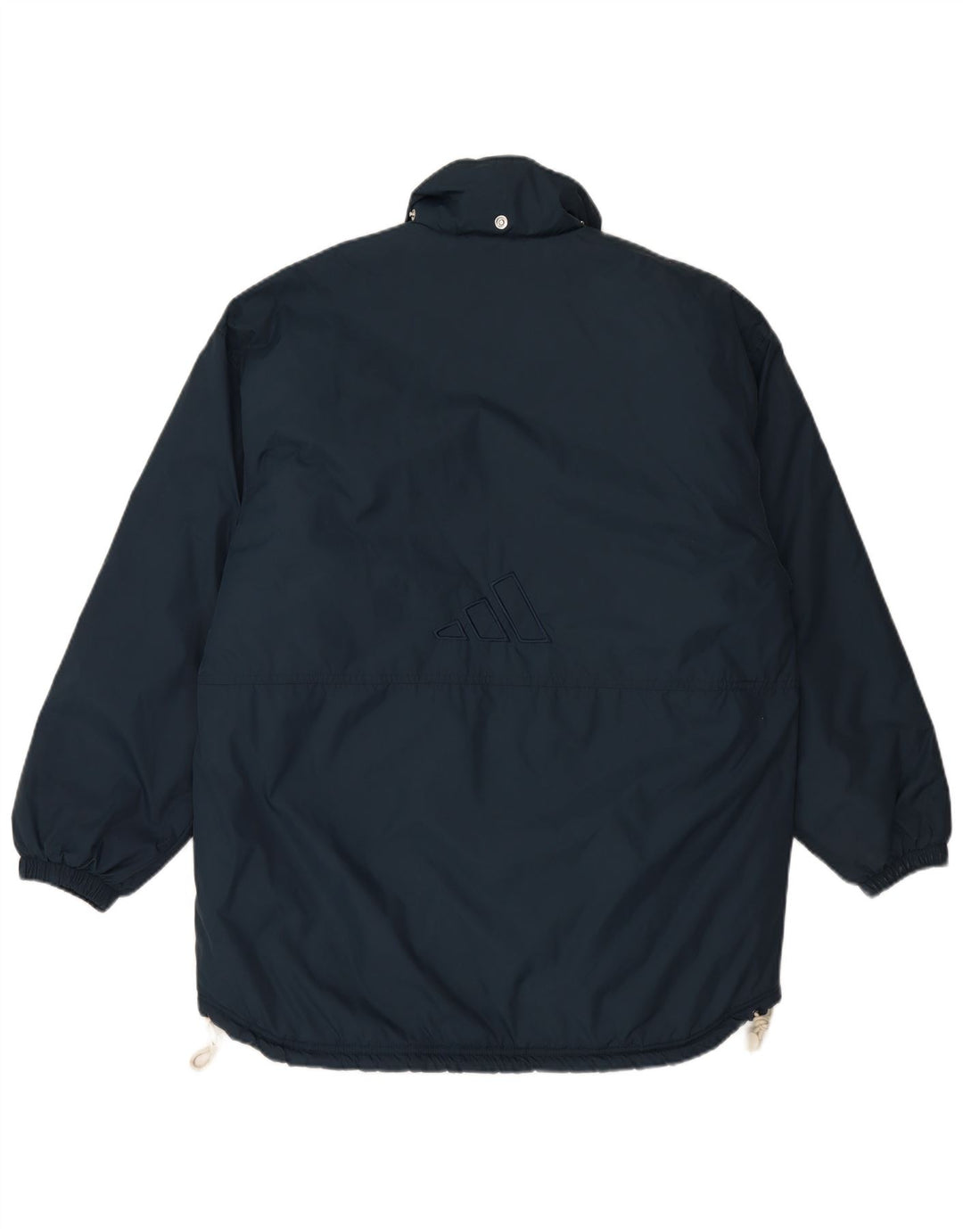 Adidas Polstret Herrejakke UK 38/40 Medium Navy Blue Nylon