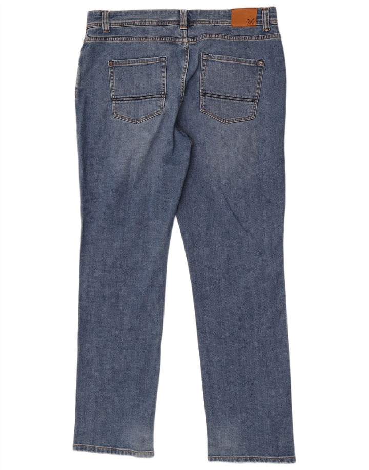 Crew Beklædning Herre Straight Jeans W40 L34 Blå Bomuld