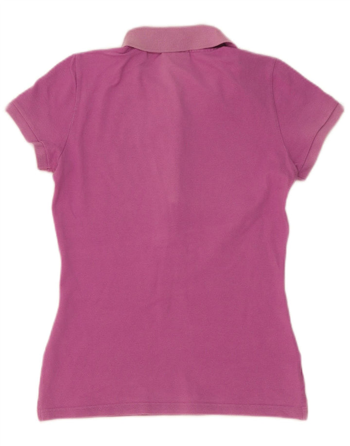 Lacoste Dame Polo Shirt Størrelse 36 Lille Pink Bomuld
