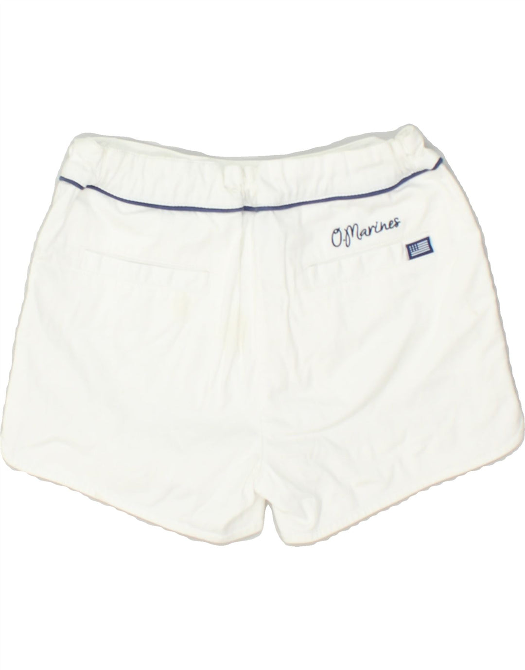 VINTAGE Girls Casual Shorts 7-8 Years W24 White | Vintage Vintage | Thrift | Second-Hand Vintage | Used Clothing | Messina Hembry 