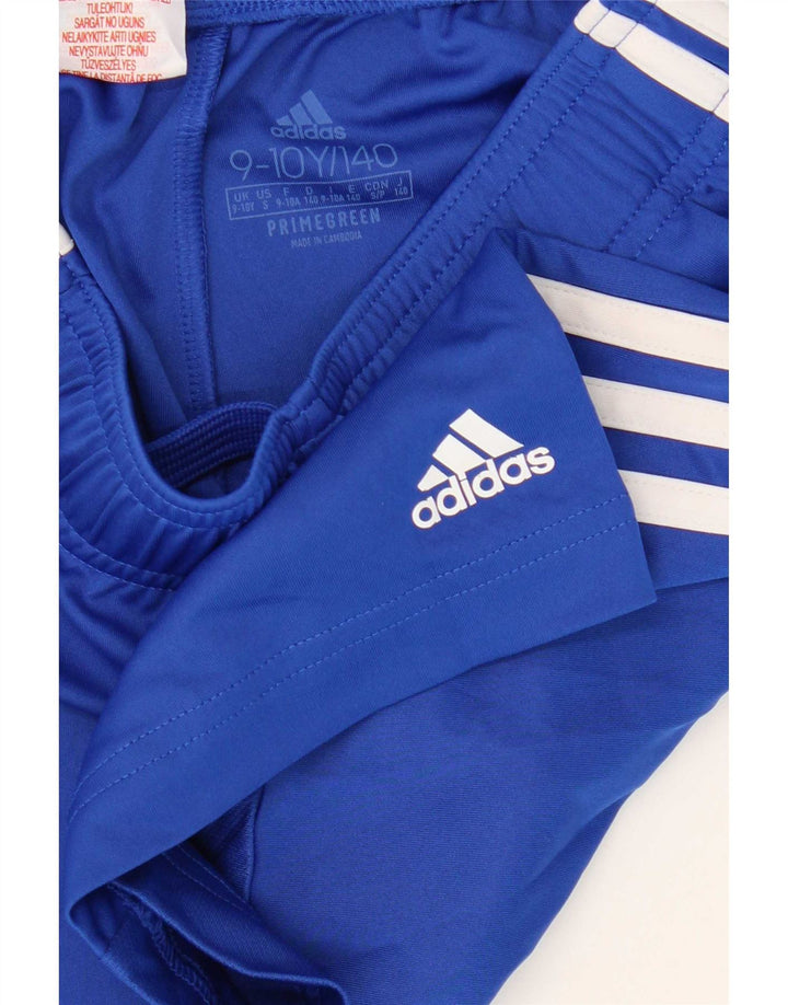 Adidas Boys Aeroready Sports Shorts 9-10 år Blå polyester