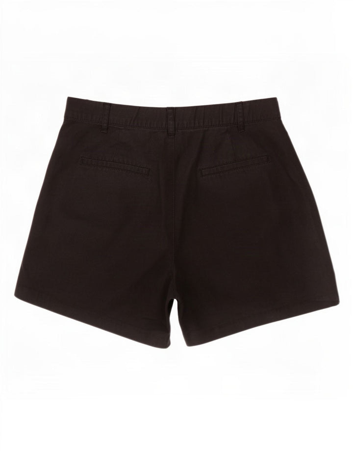 Zara Chino Shorts Large W30 Sort Lyocell