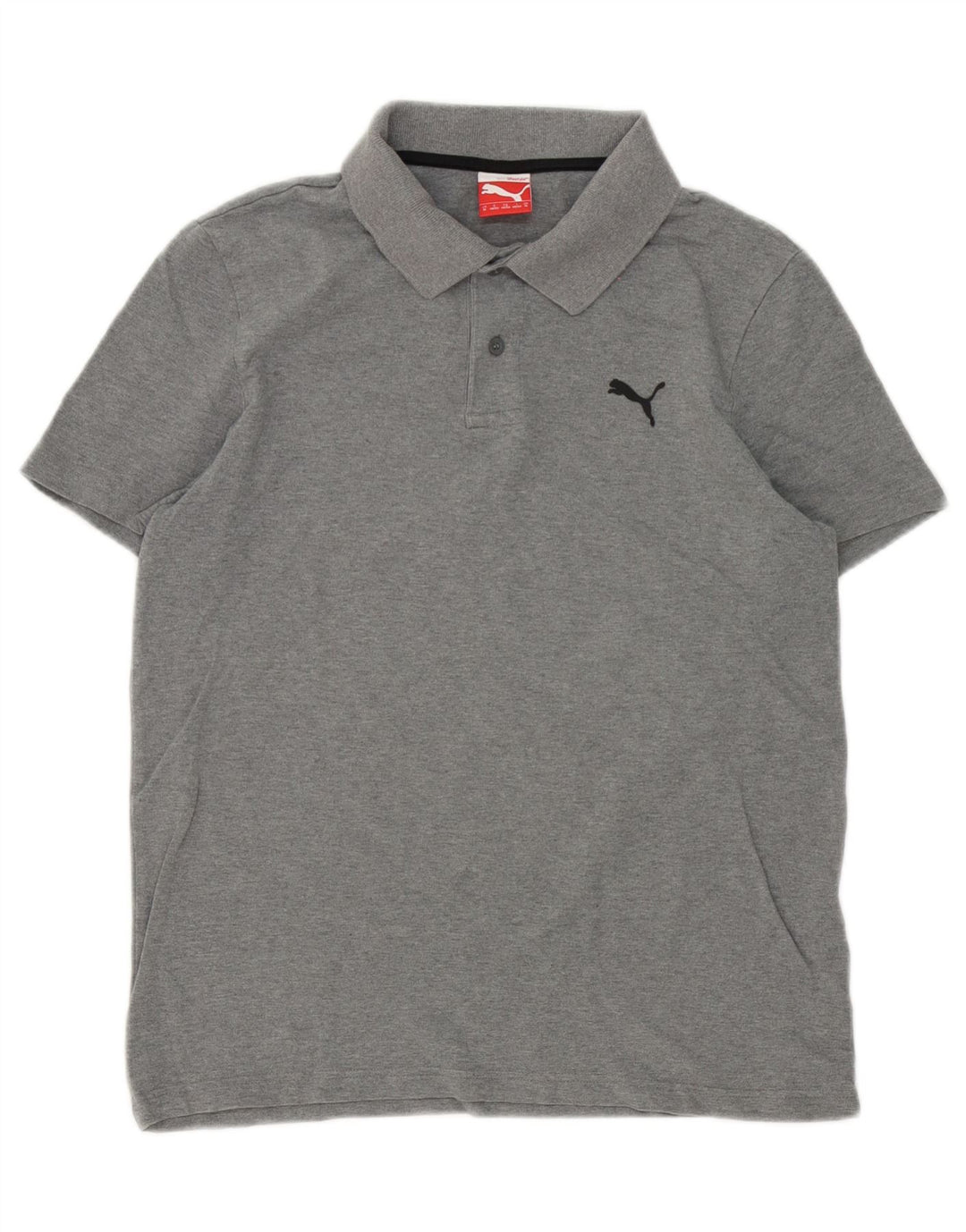 Puma herre poloshirt mellemgrå bomuld