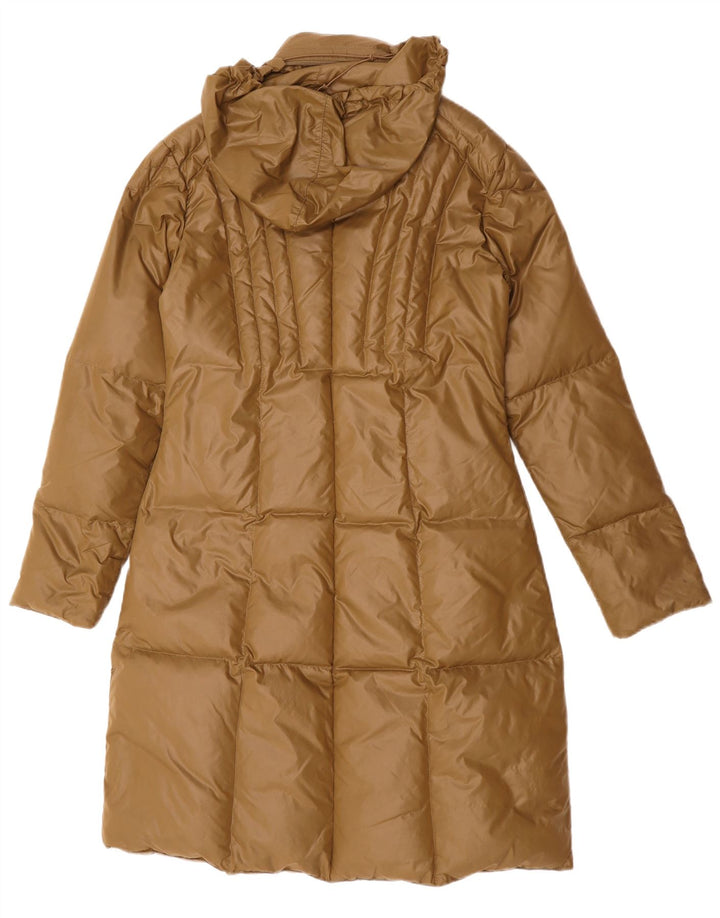 Guess hættepolstret frakke til kvinder UK 14 Medium Khaki Polyamid