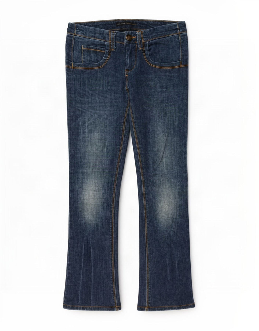 Lee Dame Bootcut Jeans W27 L27 Blå Bomuld
